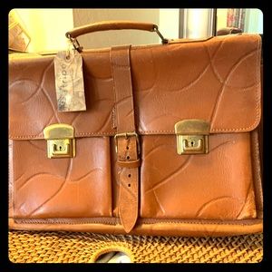Vintage Leather Briefcase